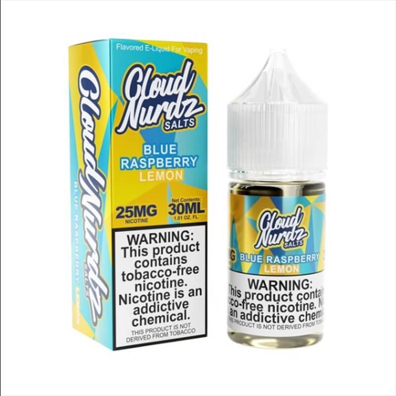 Cloud Nurdz SALT Blue Rasp Lemon
