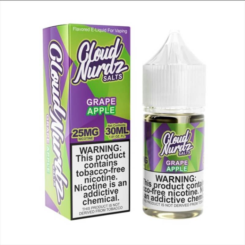 Cloud Nurdz SALT Grape Apple