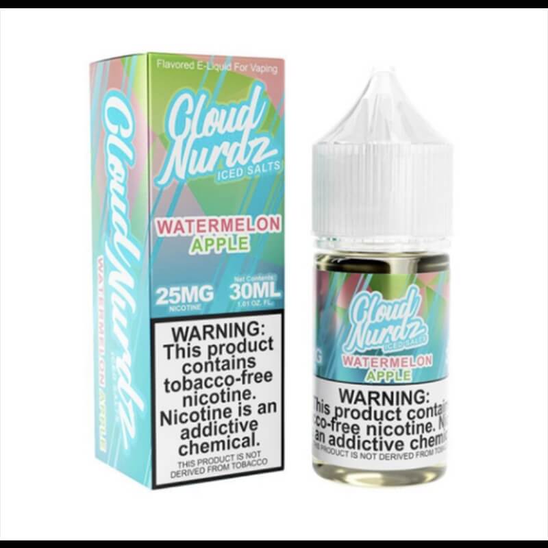 Cloud Nurdz SALT ICE Watermelon Apple