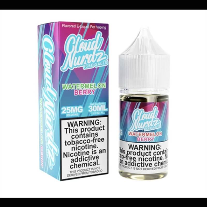 Cloud Nurdz SALT ICE Watermelon Berry
