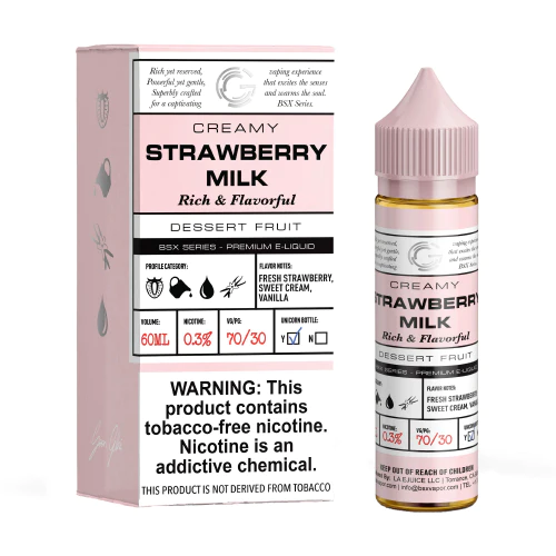 Glas Strawberry Milk